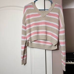 cropped sweater